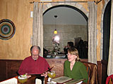 Dave and Jen at February's Ultimate Saturday Supper