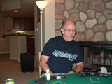 Dave at mensa poker night